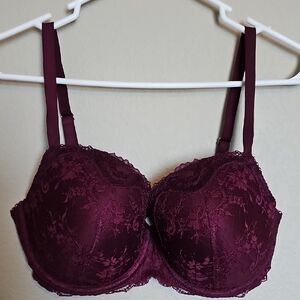 Victoria's Secret Purple Lace Padded Bra